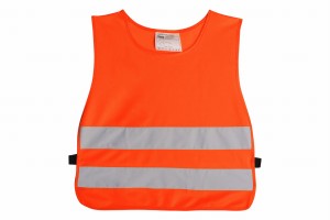 Kamizelka odblaskowa dla dzieci K203 - pomarańczowa