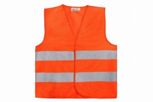 Kamizelka odblaskowa dla dzieci K201 - pomarańczowa